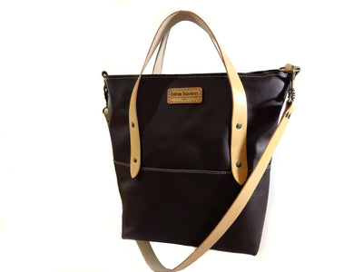 Policy No1, Leather Tote - Falcon Travelers
