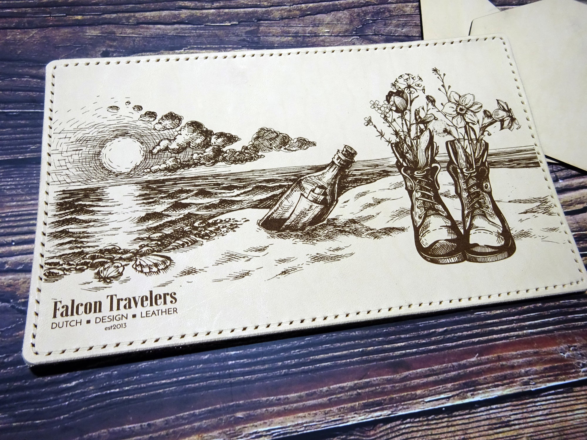 Engraved Boots on the Beach Add-On - Falcon Travelers