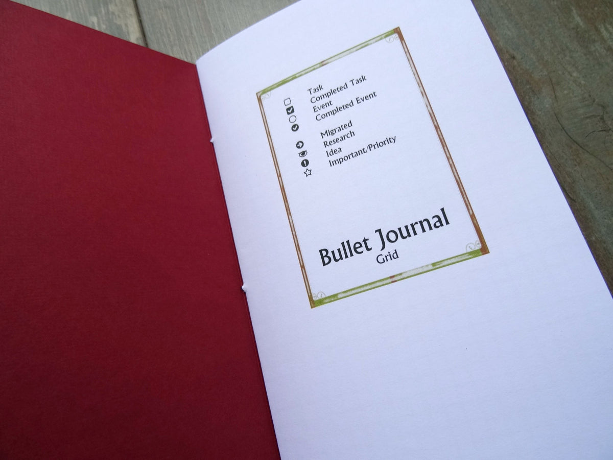 Bullet Journal, Cardstock - Falcon Travelers