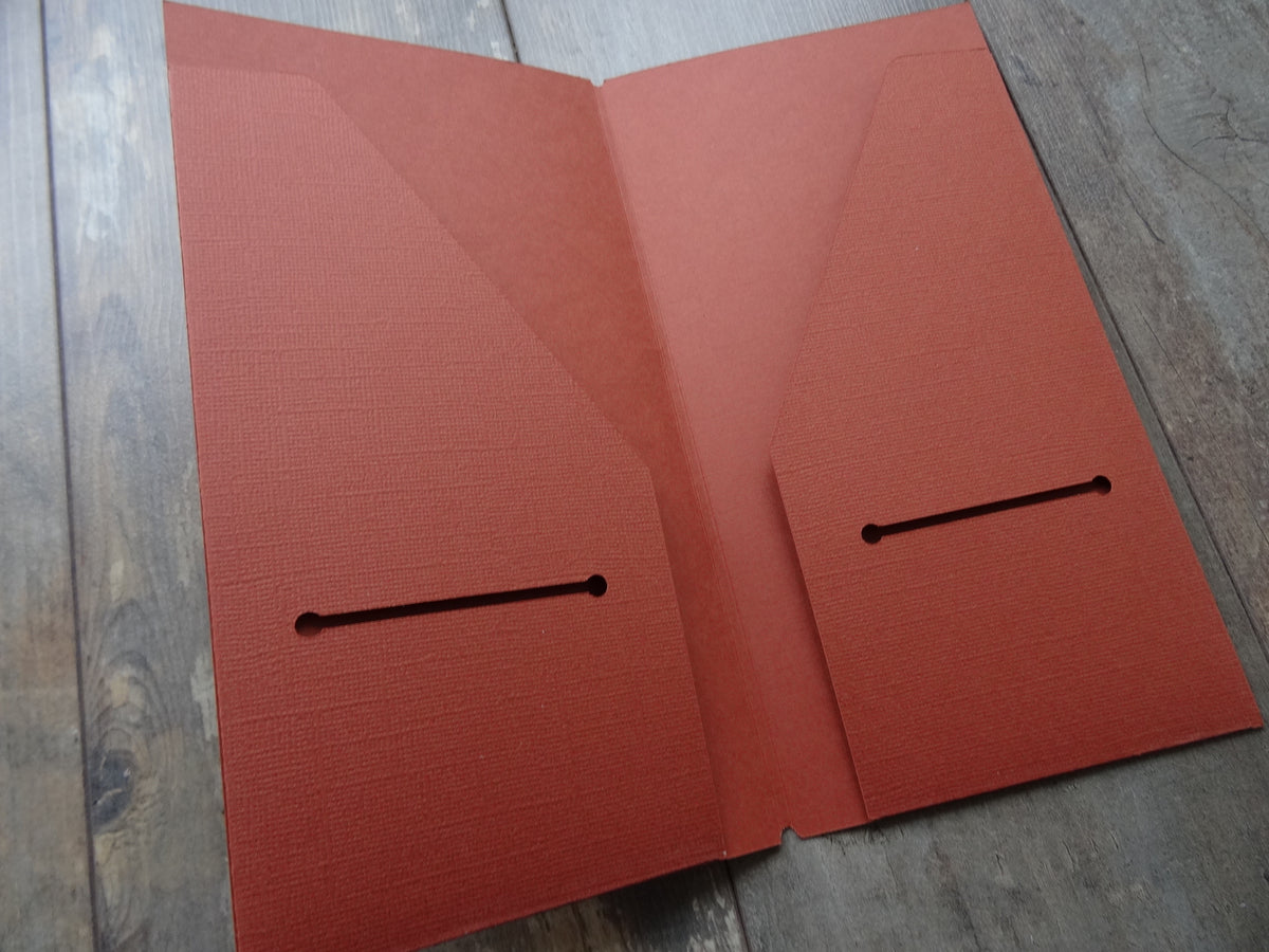 Folder insert, Cardstock - Falcon Travelers