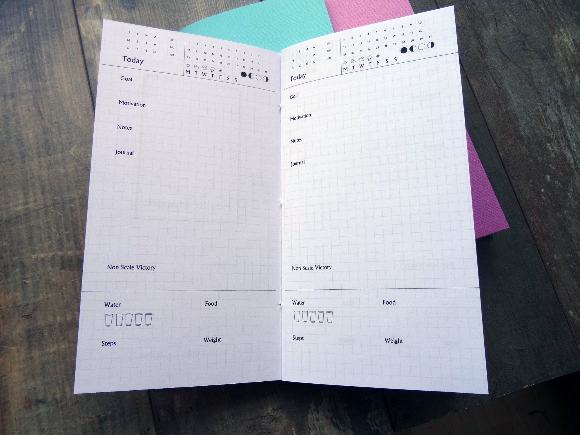 Health Tracker, Cardstock - Falcon Travelers