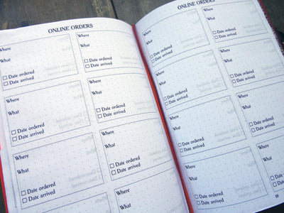 Online Order Tracker, Cardstock - Falcon Travelers