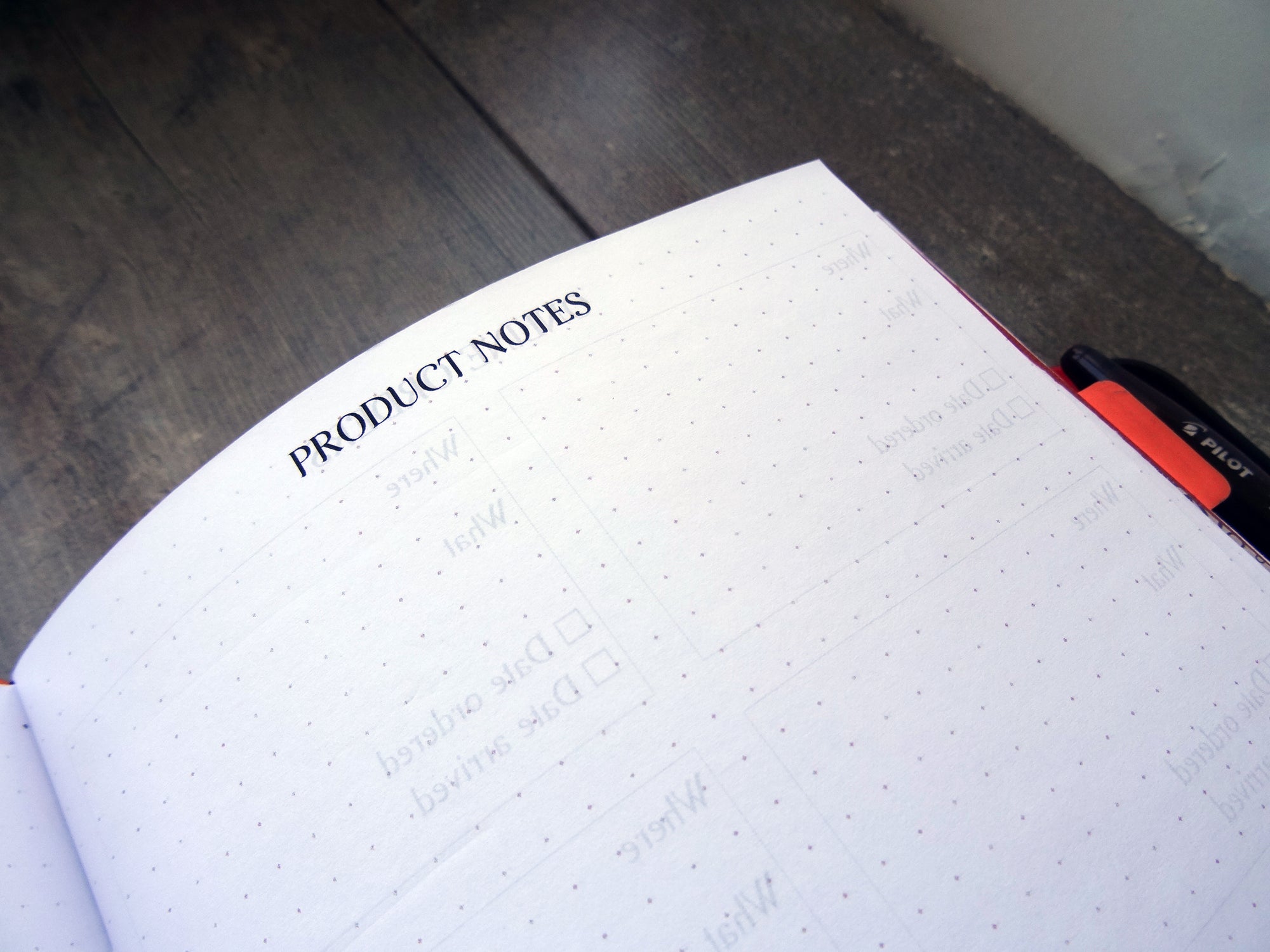 Online Order Tracker, Cardstock - Falcon Travelers