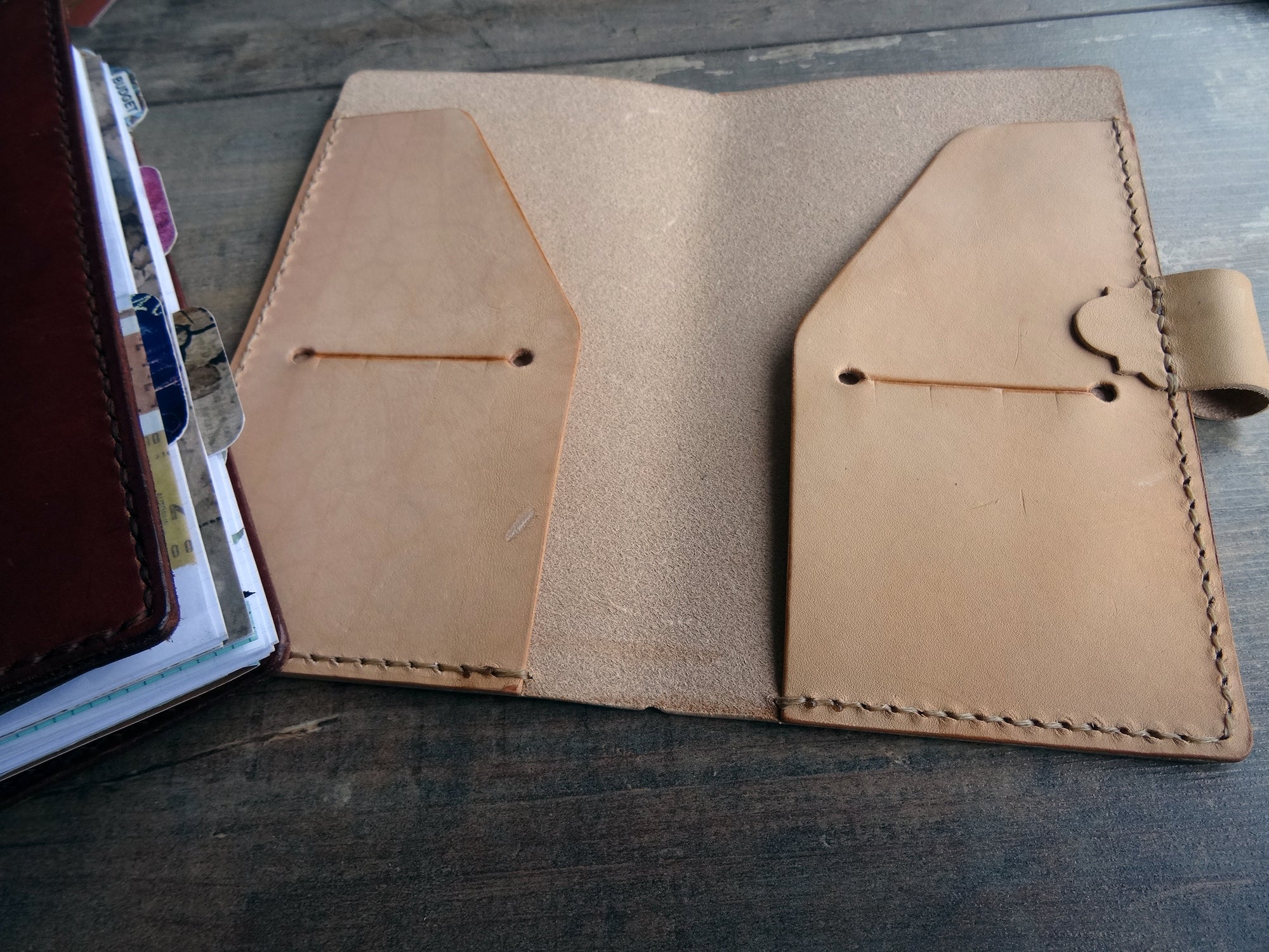 Leather Folder Insert - Falcon Travelers