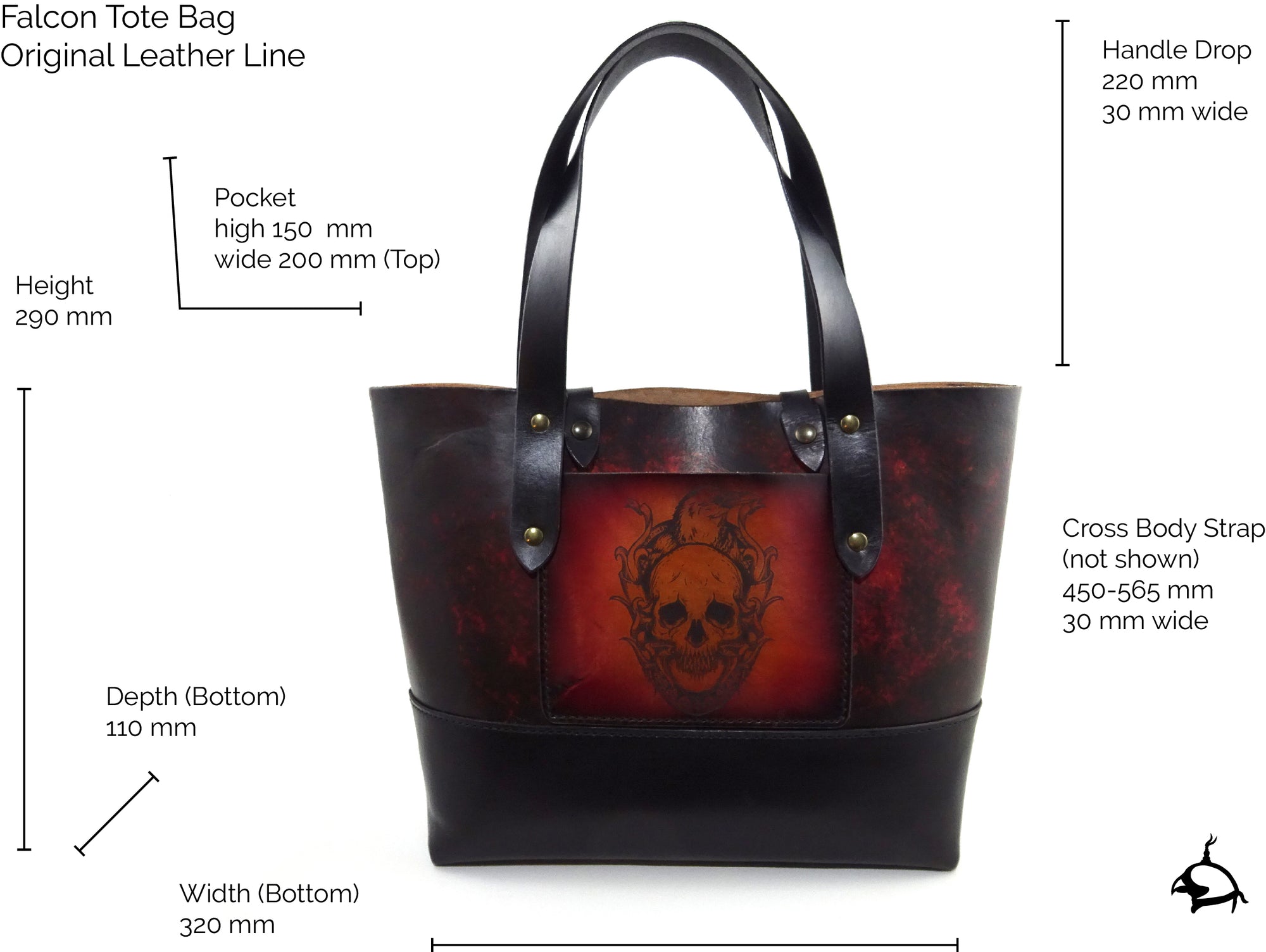 Falcon Tote Bag, Original