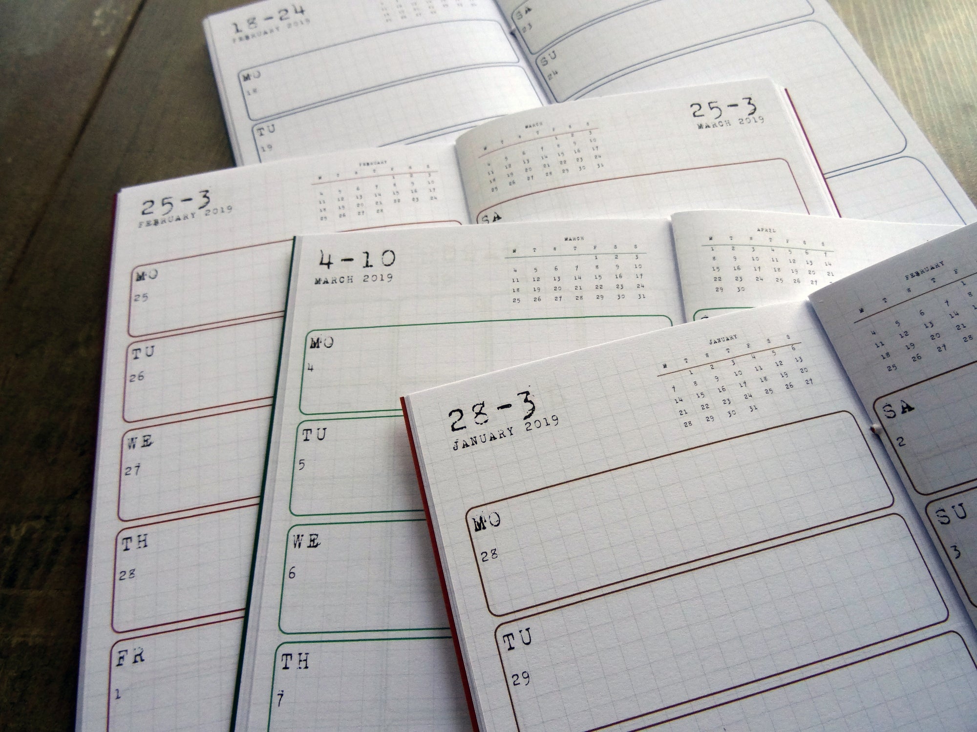 Weekly Diary, Vintage, Cardstock, Falcon Travelers, Notebook insert, Lady Falcon, Travelers, Notebook, Traveler's, Journaling, Planner, writing, leather, cover