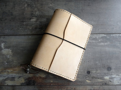 Exterior Pocket Add-On, Falcon Travelers, Traveler's Notebook Add-on, Lady Falcon, Travelers, Notebook, Traveler's, Journaling, Planner, writing, leather, cover