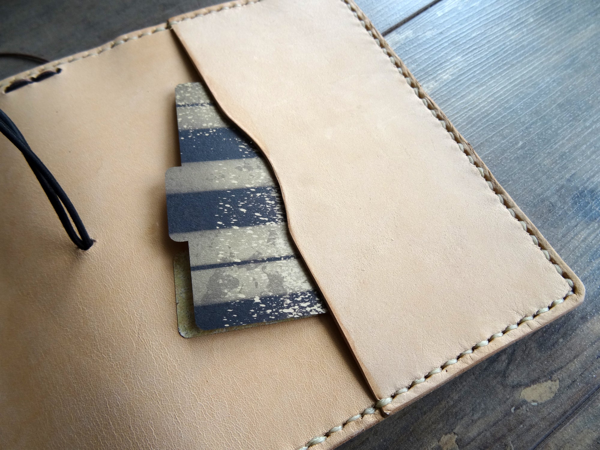 Exterior Pocket Add-On, Falcon Travelers, Traveler's Notebook Add-on, Lady Falcon, Travelers, Notebook, Traveler's, Journaling, Planner, writing, leather, cover