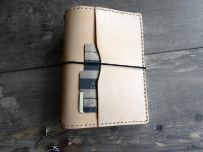 Exterior Pocket Add-On, Falcon Travelers, Traveler's Notebook Add-on, Lady Falcon, Travelers, Notebook, Traveler's, Journaling, Planner, writing, leather, cover