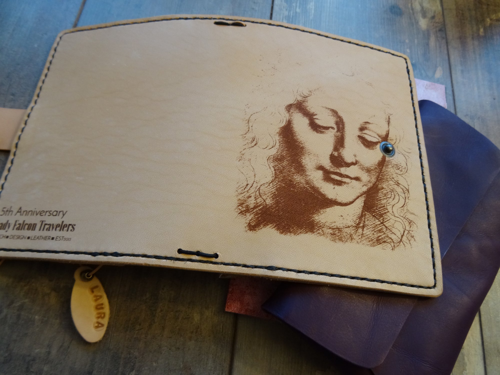 Custom Engraved Design Add-On - Falcon Travelers