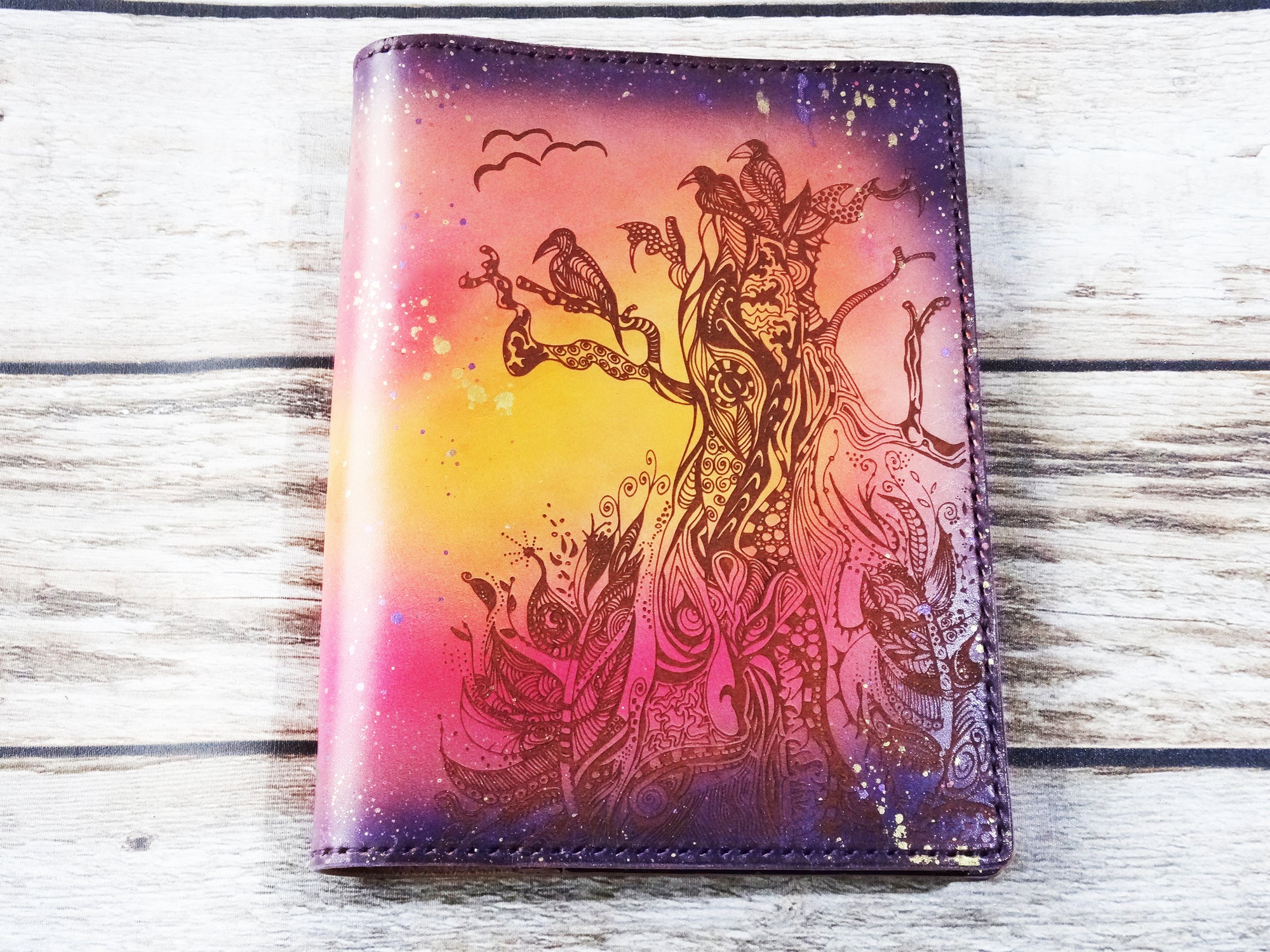 Engraved Raven Tree Add-On - Falcon Travelers