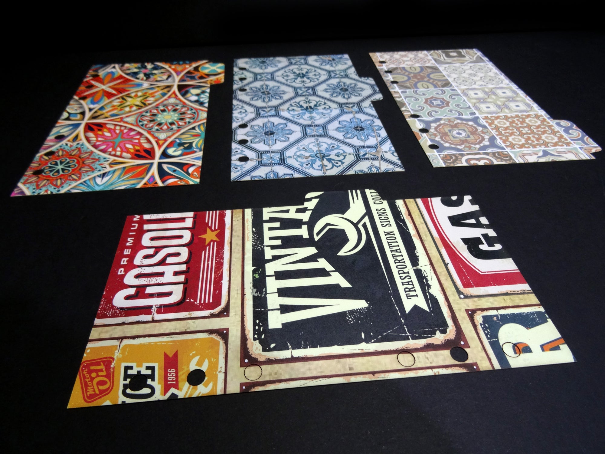 Ringbound dividers, Design, Falcon Travelers, Notebook insert, Lady Falcon, Travelers, Notebook, Traveler's, Journaling, Planner, writing, leather, cover