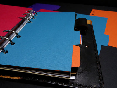 Ringbound Dividers, Cardstock, Falcon Travelers, Notebook insert, Lady Falcon, Travelers, Notebook, Traveler's, Journaling, Planner, writing, leather, cover