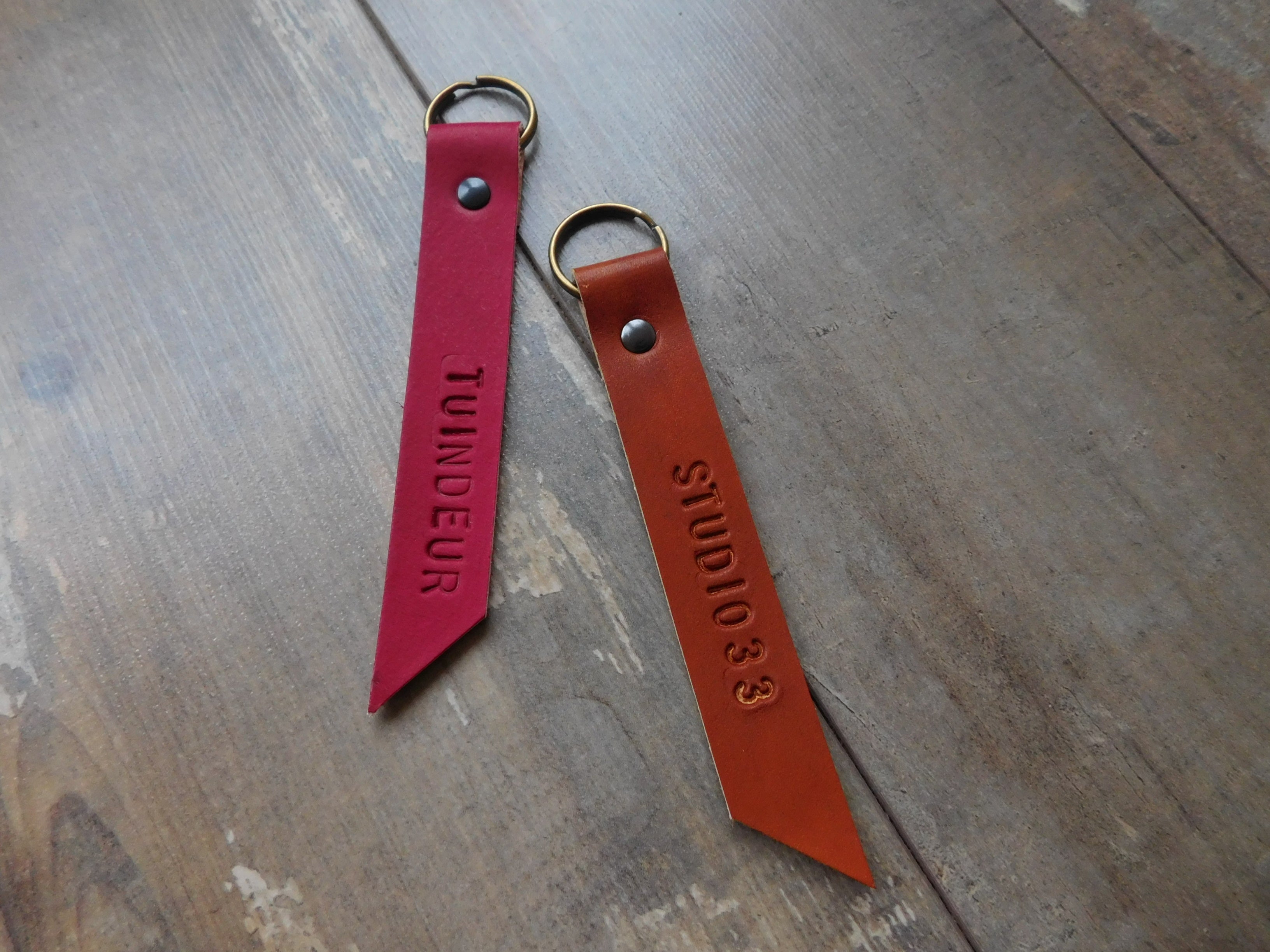 Leather Key-fob - Falcon Travelers