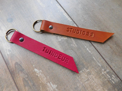 Leather Key-fob - Falcon Travelers