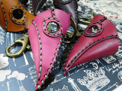 Leather Key-Fob, Plague Doctor - Falcon Travelers