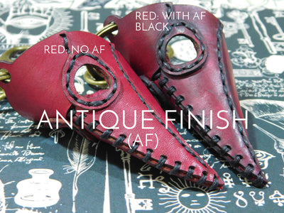 Leather Key-Fob, Plague Doctor - Falcon Travelers