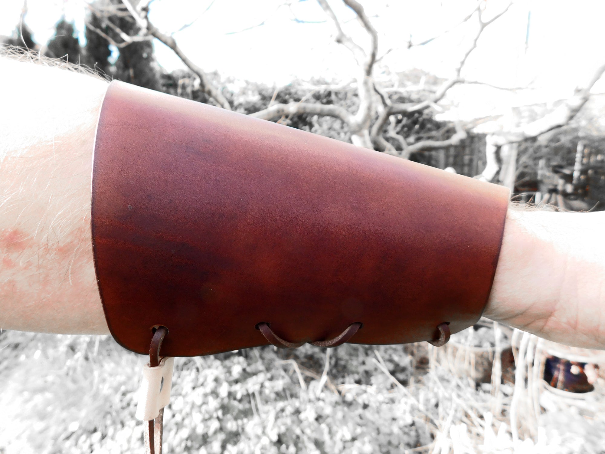 Leather Bracer / Armguard