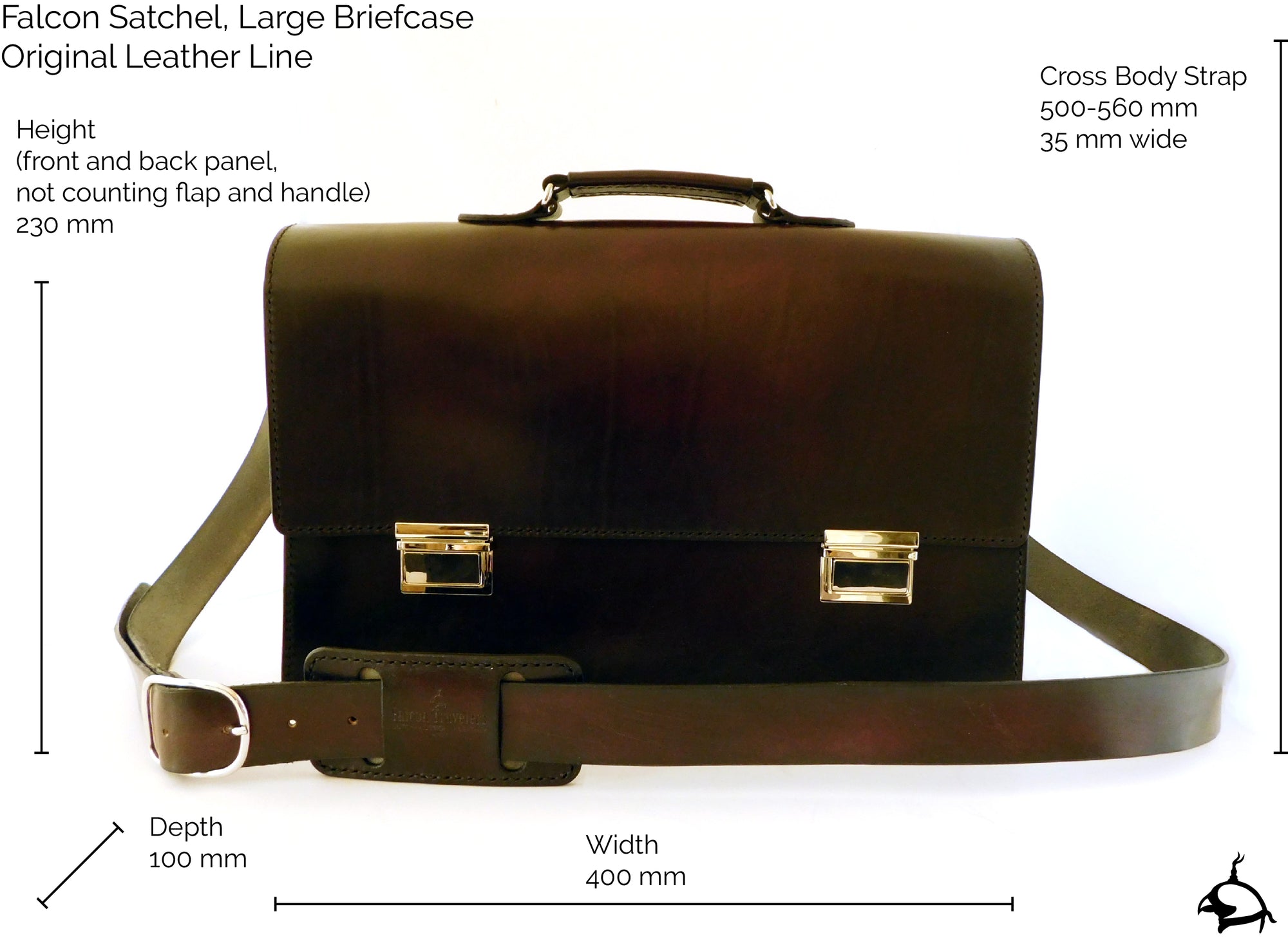 Falcon Satchel, Large